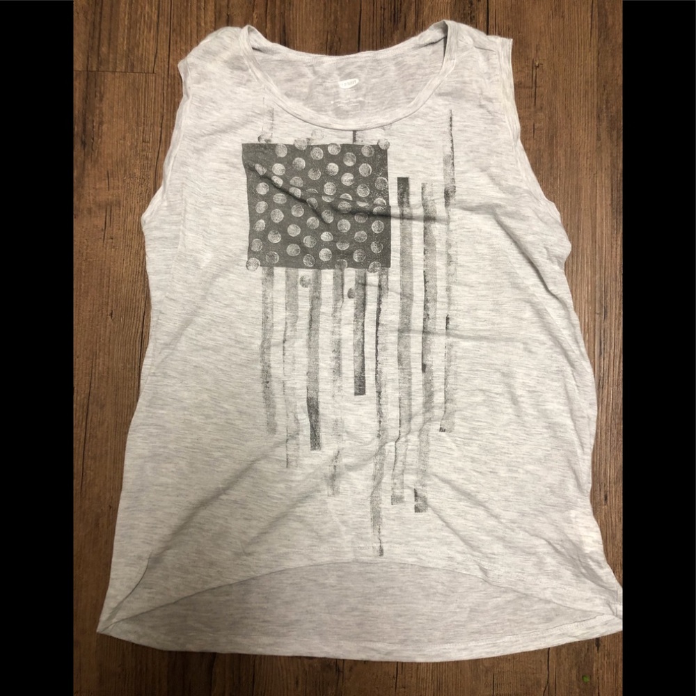 American Flag Tank Top
